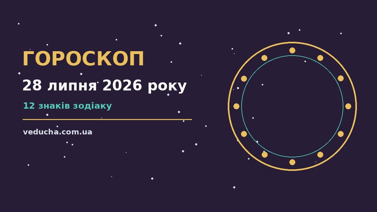 Гороскоп на 28 липня 2026 року: справи й почуття цього дня про фінанси та особисте життя