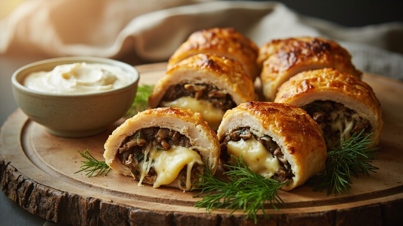 рулети з курячого філе