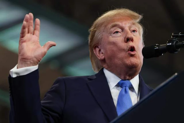 Президент США Дональд Трамп під час виступу