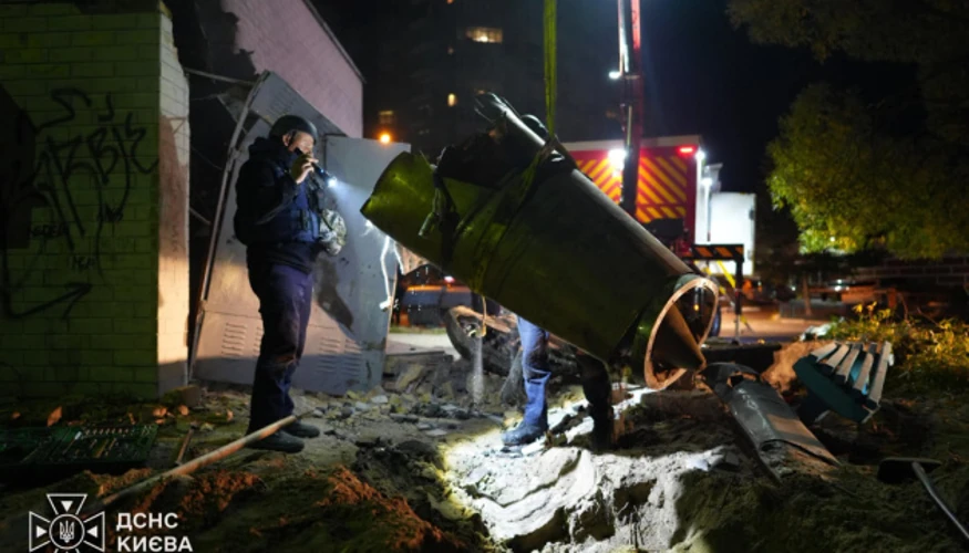 У Оболонському районі Києва сапери вилучили бойову частину балістичної ракети