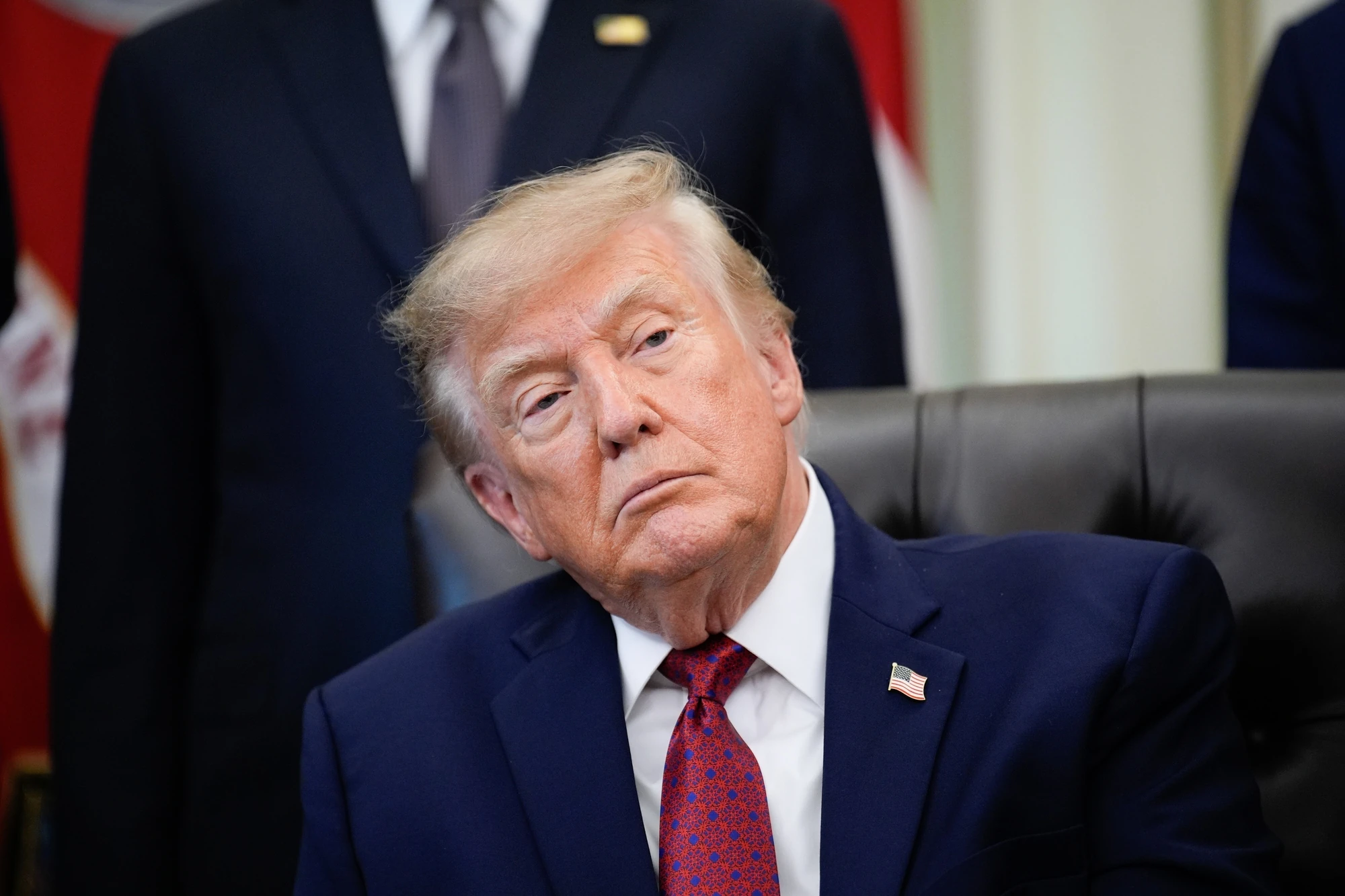 Президент США Дональд Трамп дає інтерв'ю